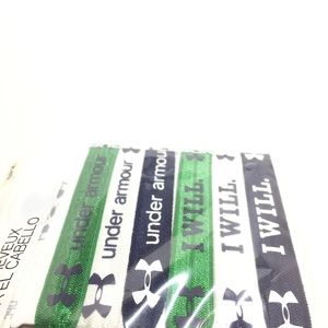 UA Elastic Pony Tail Holder Hair Ties 6 count NIP